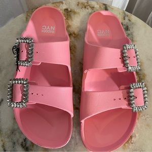 Madden NYC Pink Slides Sizes 7 & 10 New